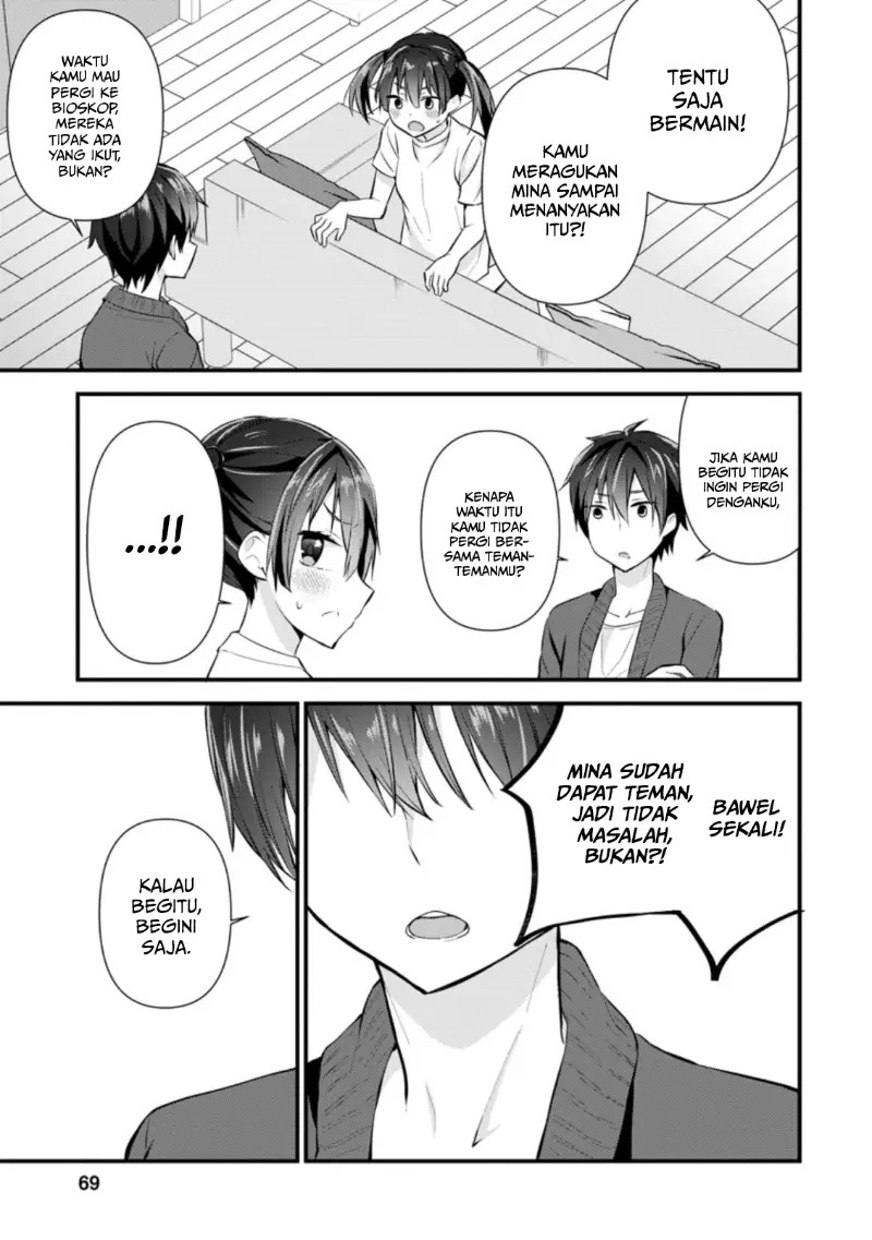 The Cute Girl Sitting Next to Me Is Trying to Make Me Fall in Love With Her as a Way to Ridicule Me, but the Tables Were Turned on Her Before She Knew It Chapter 08 Gambar 6
